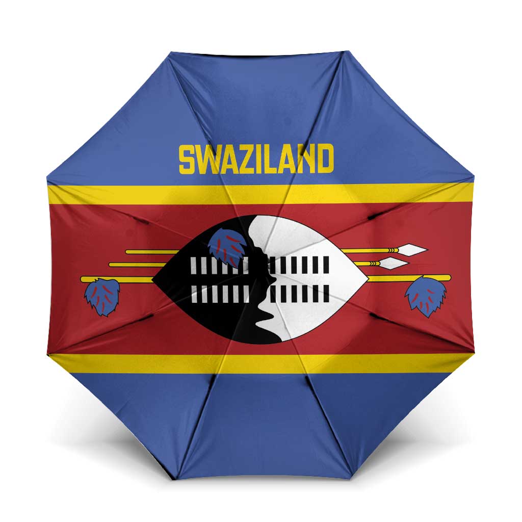 Swaziland Umbrella Siyinqaba Eswatini Flag Style