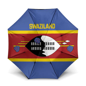 Swaziland Umbrella Siyinqaba Eswatini Flag Style