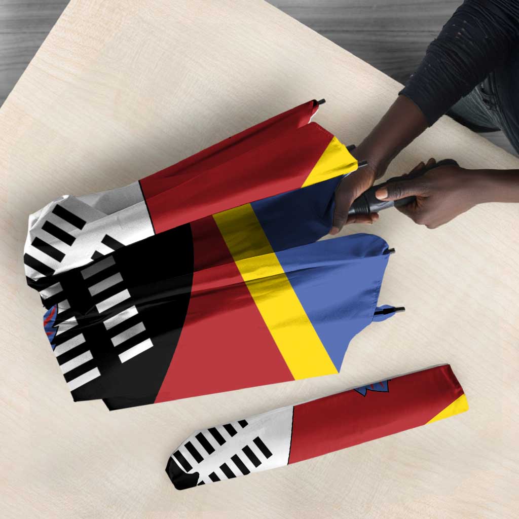 Swaziland Umbrella Siyinqaba Eswatini Flag Style