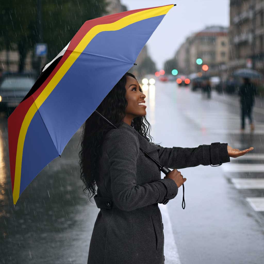Swaziland Umbrella Siyinqaba Eswatini Flag Style