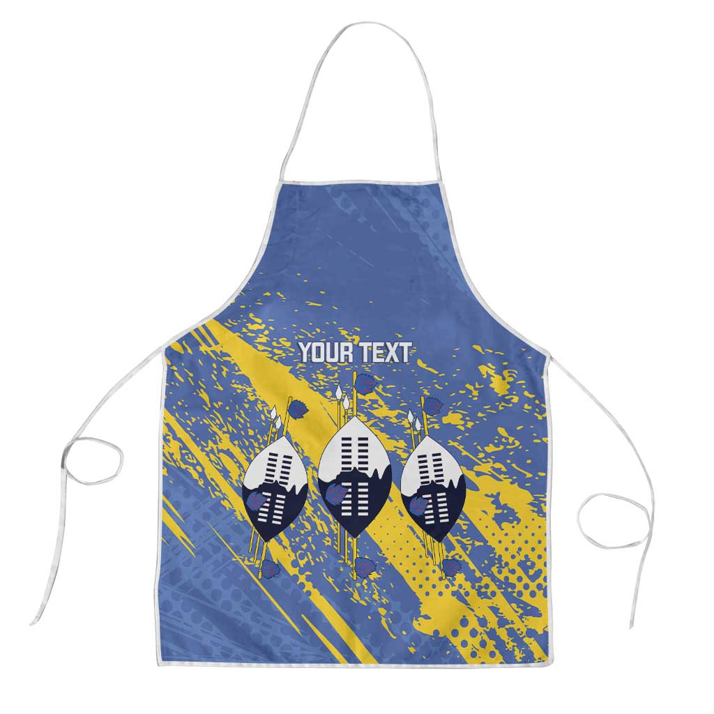 Eswatini Football Custom Apron Sihlangu Semnikati Blue