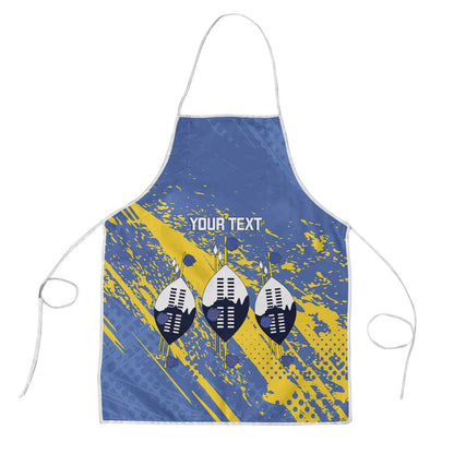 Eswatini Football Custom Apron Sihlangu Semnikati Blue