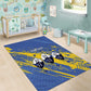 Eswatini Football Custom Area Rug Sihlangu Semnikati Blue - African Pride