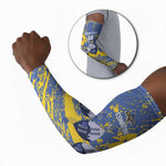 Eswatini Football Custom Arm Sleeves Sihlangu Semnikati Blue