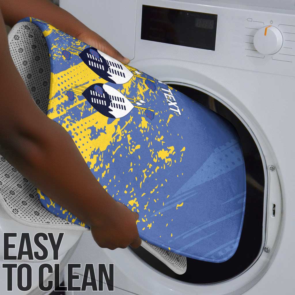 Eswatini Football Custom Bathroom Set Sihlangu Semnikati Blue