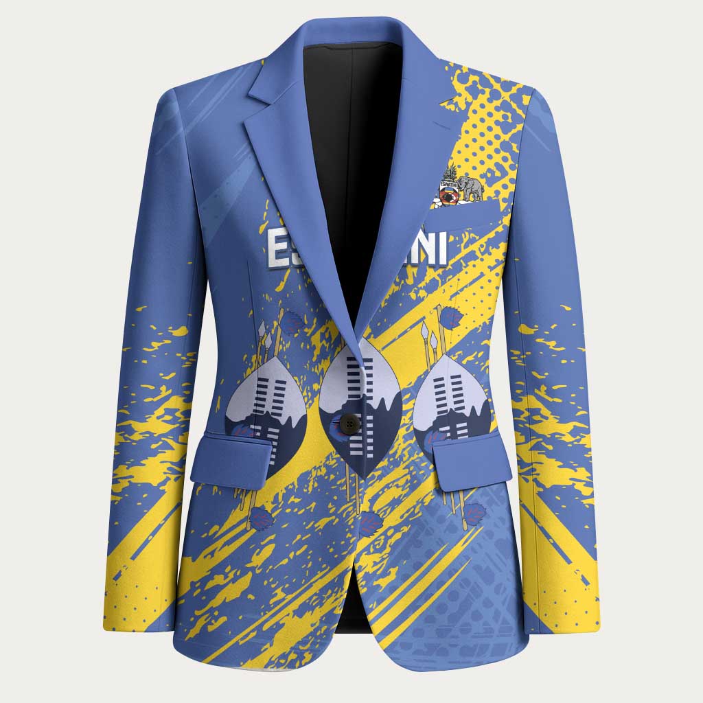 Eswatini Football Custom Blazer Sihlangu Semnikati Blue