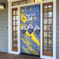 Eswatini Football Custom Door Cover Sihlangu Semnikati Blue