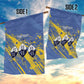 Eswatini Football Custom Garden Flag Sihlangu Semnikati Blue - African Pride