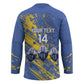 Eswatini Football Custom Hockey Jersey Sihlangu Semnikati Blue