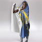 Eswatini Football Custom Hooded Blanket Sihlangu Semnikati Blue - African Pride