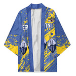 Eswatini Football Custom Kimono Sihlangu Semnikati Blue