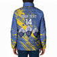 Eswatini Football Custom Padded Jacket Sihlangu Semnikati Blue