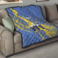 Eswatini Football Custom Quilt Sihlangu Semnikati Blue - African Pride