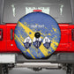 Eswatini Football Custom Spare Tire Cover Sihlangu Semnikati Blue - African Pride