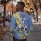 Eswatini Football Custom Sweatshirt Sihlangu Semnikati Blue - African Pride