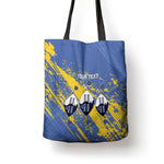 Eswatini Football Custom Tote Bag Sihlangu Semnikati Blue