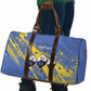 Eswatini Football Custom Travel Bag Sihlangu Semnikati Blue