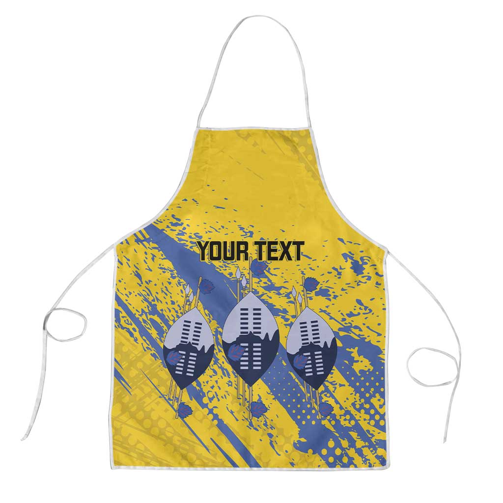 Eswatini Football Custom Apron Sihlangu Semnikati Yellow