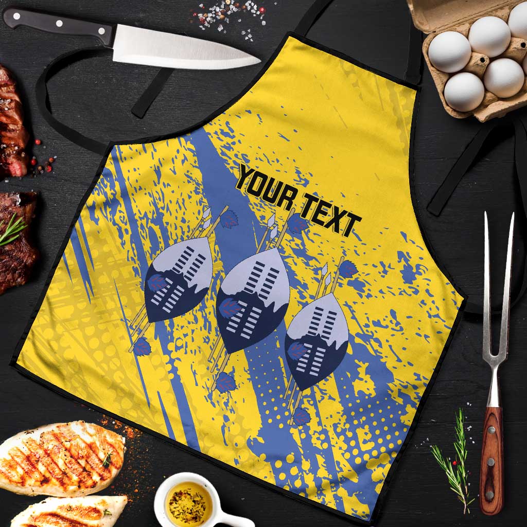 Eswatini Football Custom Apron Sihlangu Semnikati Yellow
