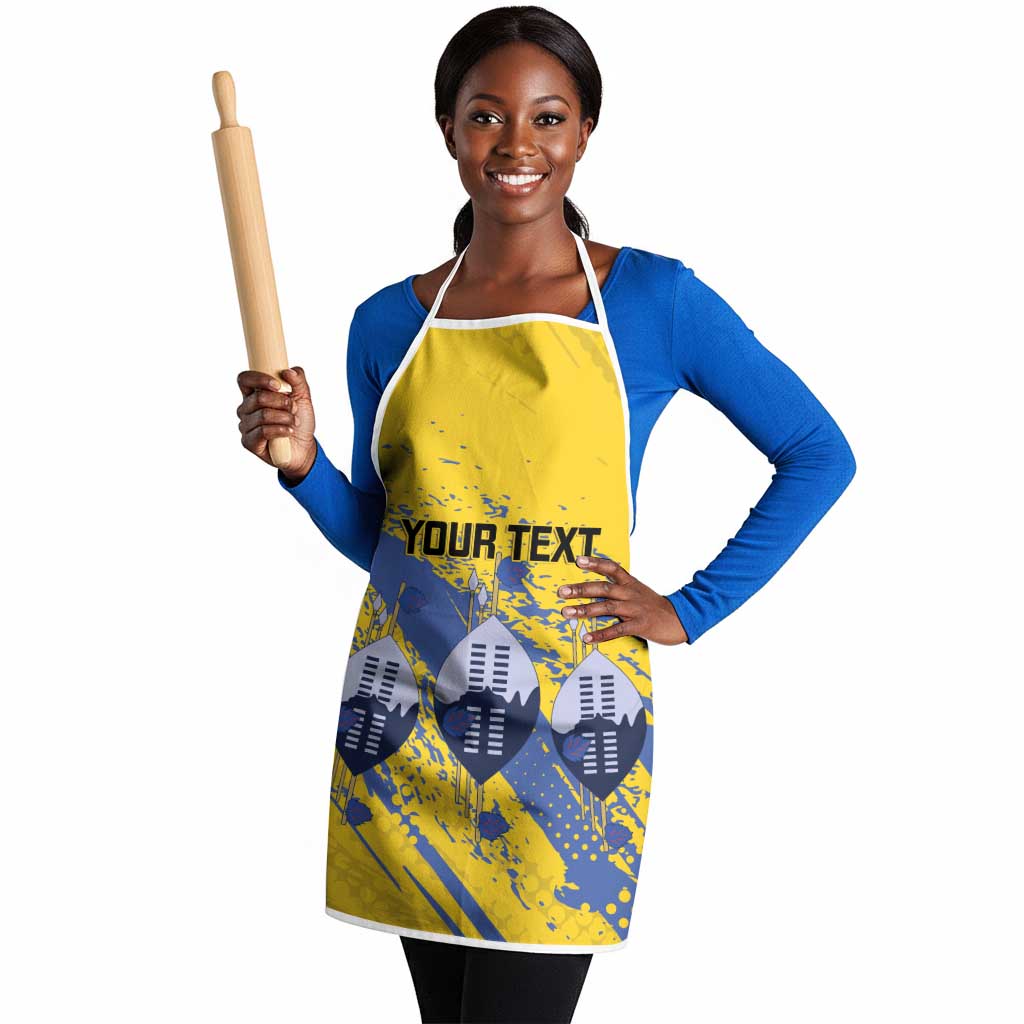 Eswatini Football Custom Apron Sihlangu Semnikati Yellow