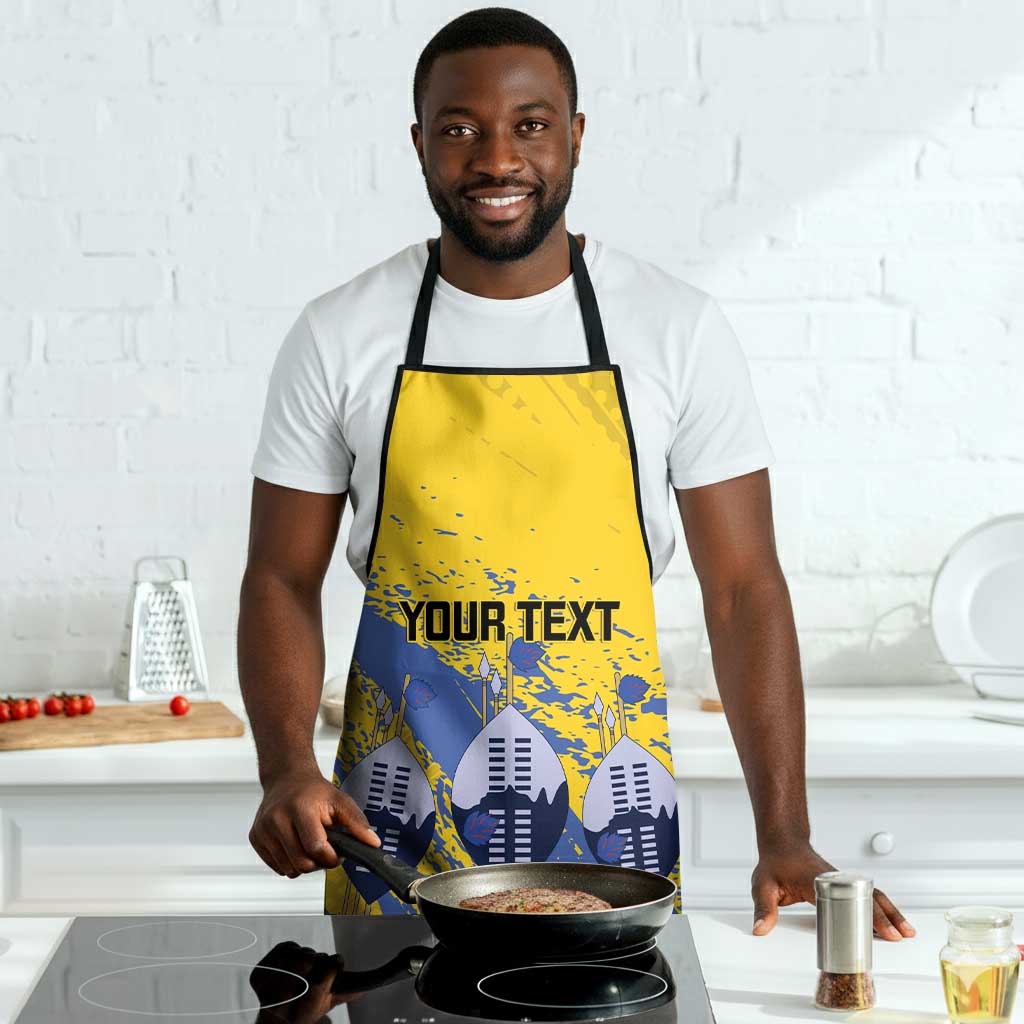 Eswatini Football Custom Apron Sihlangu Semnikati Yellow