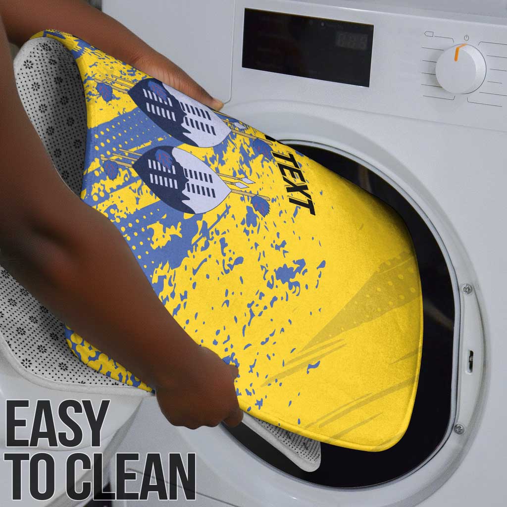 Eswatini Football Custom Bathroom Set Sihlangu Semnikati Yellow