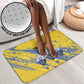 Eswatini Football Custom Bathroom Set Sihlangu Semnikati Yellow