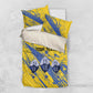 Eswatini Football Custom Bedding Set Sihlangu Semnikati Yellow - African Pride