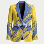 Eswatini Football Custom Blazer Sihlangu Semnikati Yellow