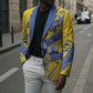 Eswatini Football Custom Blazer Sihlangu Semnikati Yellow