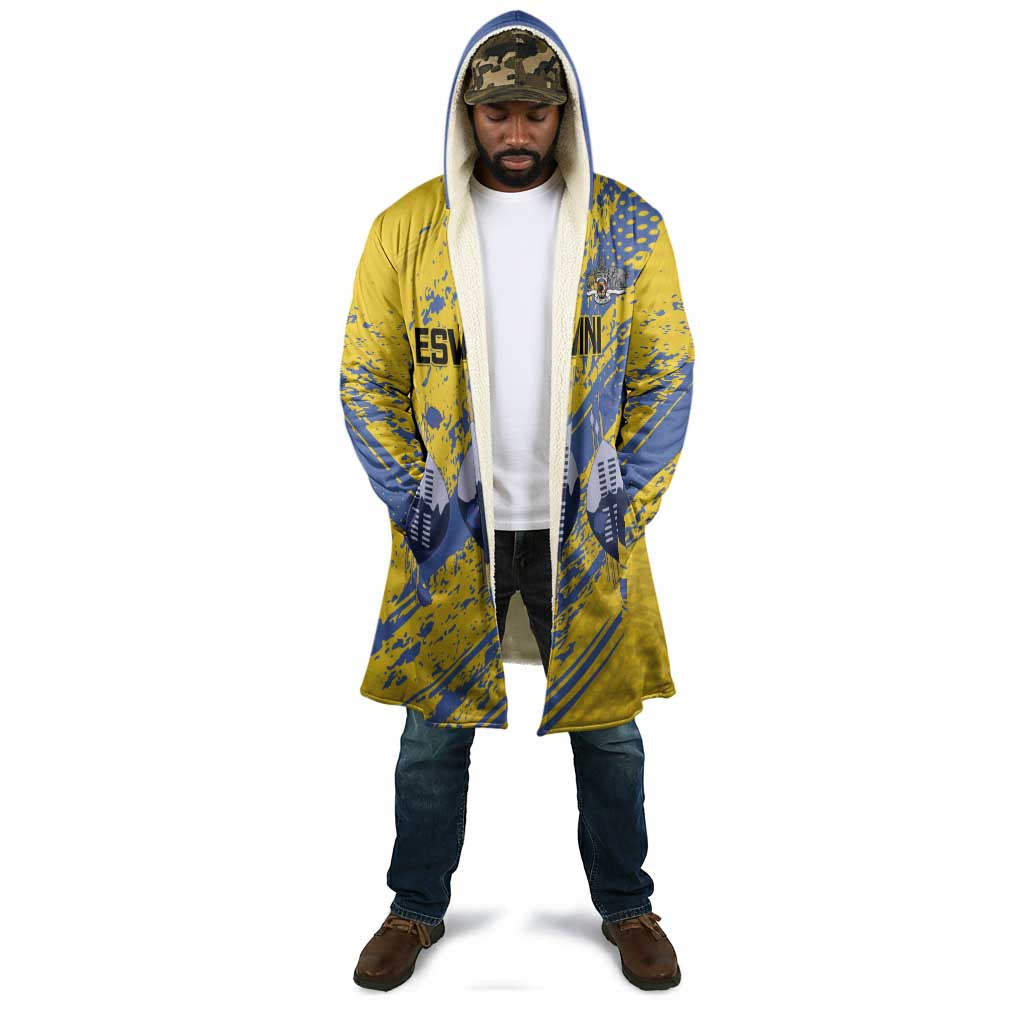 Eswatini Football Custom Cloak Sihlangu Semnikati Yellow