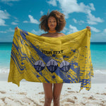Eswatini Football Custom Sarong Sihlangu Semnikati Yellow - African Pride