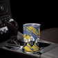 Eswatini Football Custom Tumbler Cup Sihlangu Semnikati Yellow - African Pride