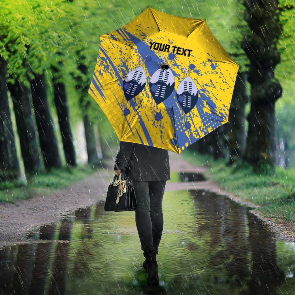 Eswatini Football Custom Umbrella Sihlangu Semnikati Yellow