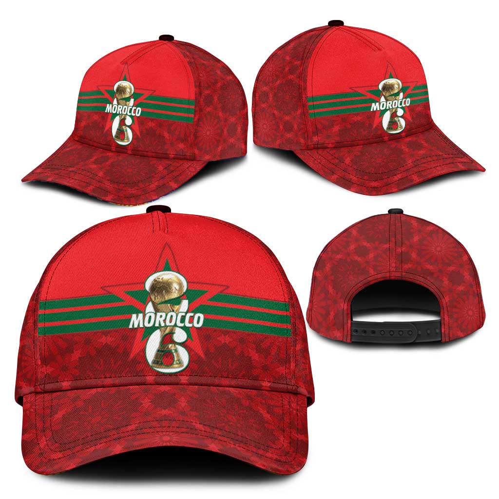 Morocco Football Classic Cap 2026 Come On Atlas Lions - African Pride