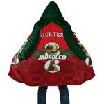 Personalized Morocco Football Cloak 2026 Come On Atlas Lions - African Pride