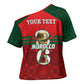 Personalized Morocco Football Cross Shoulder Shirt 2026 Come On Atlas Lions - African Pride