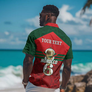 Personalized Morocco Football Hawaiian Shirt 2026 Come On Atlas Lions LT14