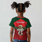 Personalized Morocco Football Kid T shirt 2026 Come On Atlas Lions LT14