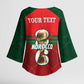 Personalized Morocco Football Kimono Sleeve Blouse 2026 Come On Atlas Lions - African Pride