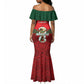 Personalized Morocco Football Mermaid Dress 2026 Come On Atlas Lions LT14