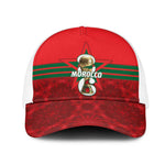 Morocco Football Mesh Trucker Cap 2026 Come On Atlas Lions - African Pride