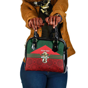 Personalized Morocco Football Shoulder Handbag 2026 Come On Atlas Lions - African Pride
