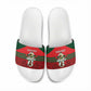 Personalized Morocco Football Slide Sandals 2026 Come On Atlas Lions - African Pride