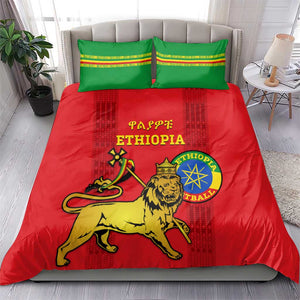 Ethiopia Football Bedding Set 2024 Go Champions Walia Ibex