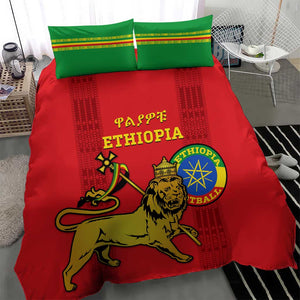 Ethiopia Football Bedding Set 2024 Go Champions Walia Ibex