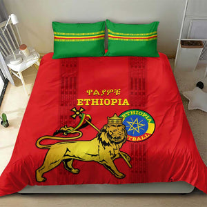 Ethiopia Football Bedding Set 2024 Go Champions Walia Ibex