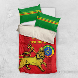 Ethiopia Football Bedding Set 2024 Go Champions Walia Ibex