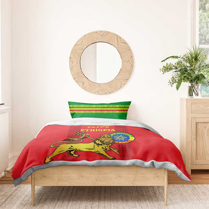 Ethiopia Football Bedding Set 2024 Go Champions Walia Ibex