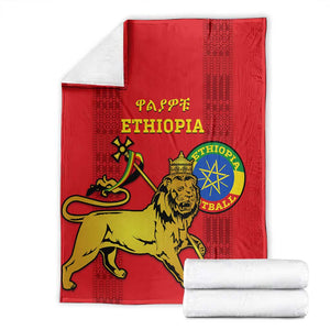 Ethiopia Football Blanket 2024 Go Champions Walia Ibex